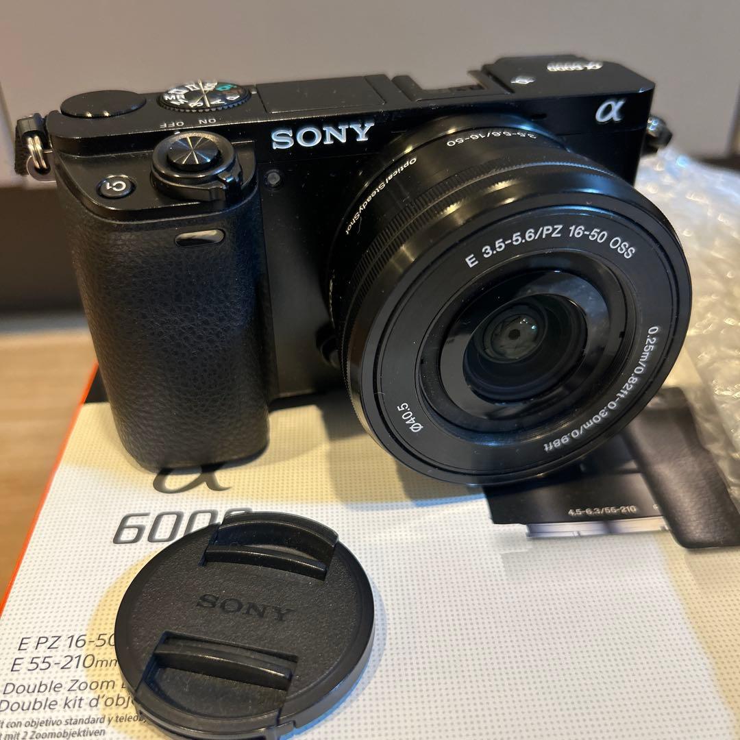 【週末割引】Sony α6000 ミラーレスカメラ ダブルズームレンズセット