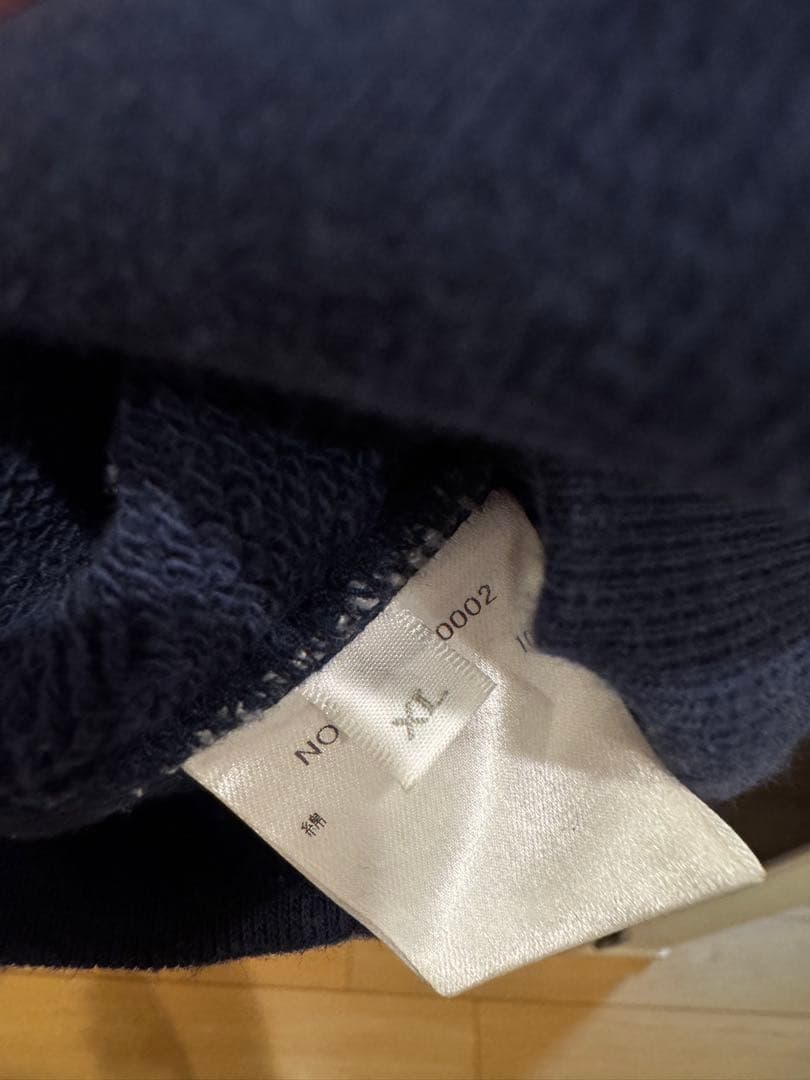 Pont Herman ネイビー クルーネック トレーナー　値引き