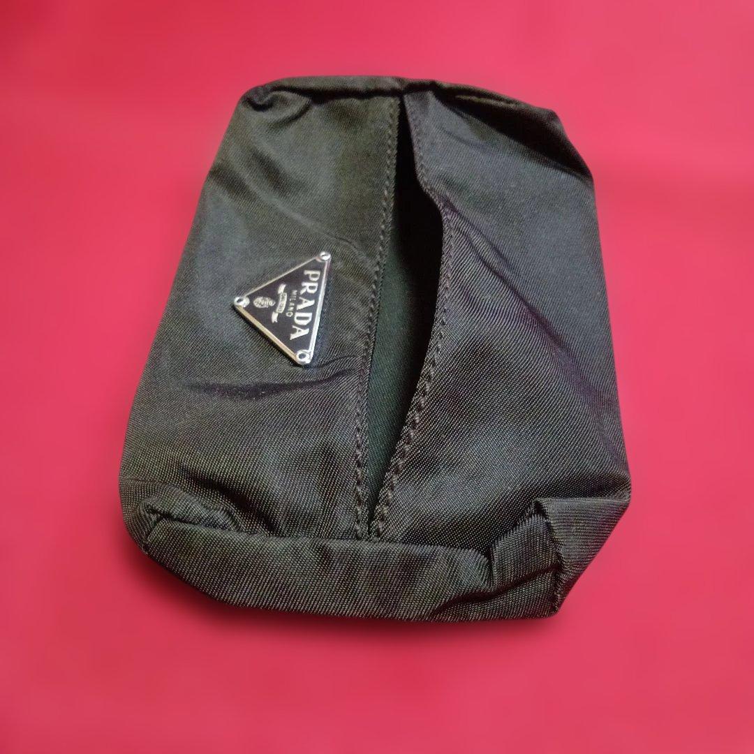 プラダ　ナイロンポケットティッシュケース　正規品