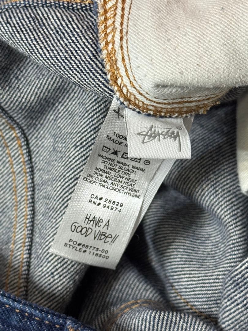 Stussy Quality Workgear 32 ダークデニム