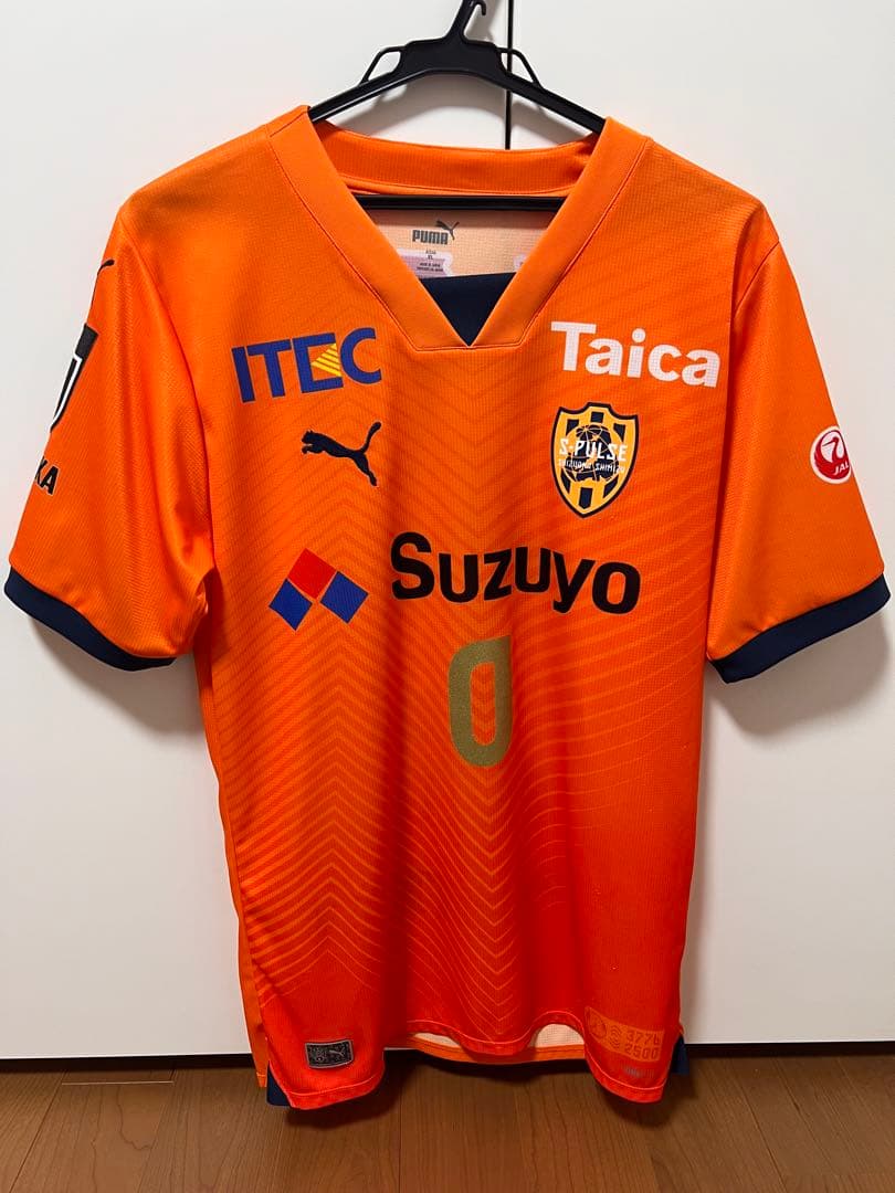 清水エスパルス 2024ユニフォーム 0番パルちゃん金文字 XL