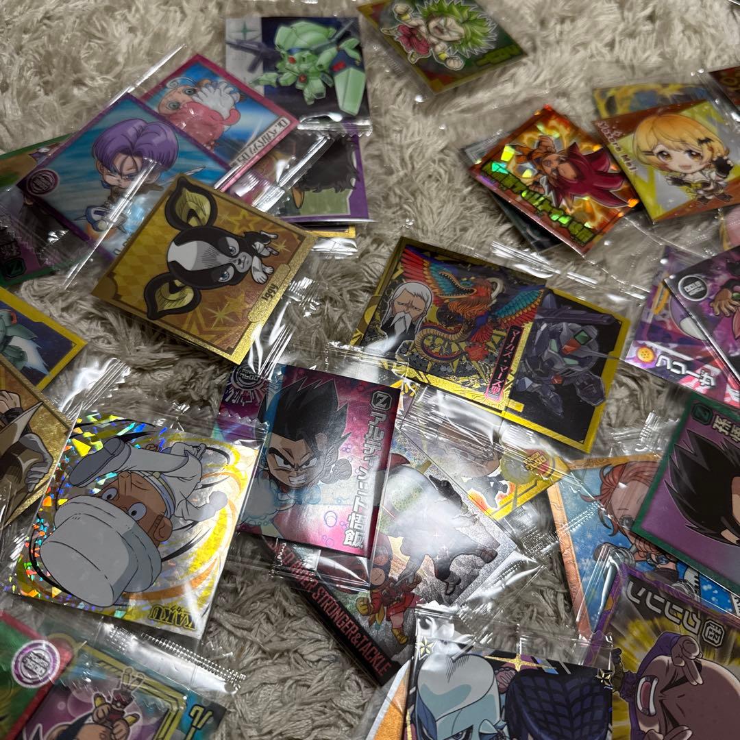 ワンピース、ドラゴンボール　他　ウエハースシール　まとめ売り【5473