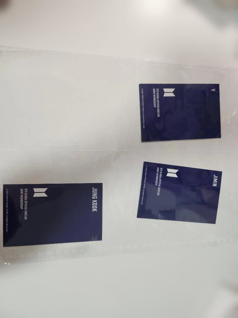 BTS 公式ファンクラブ 7人トレカ