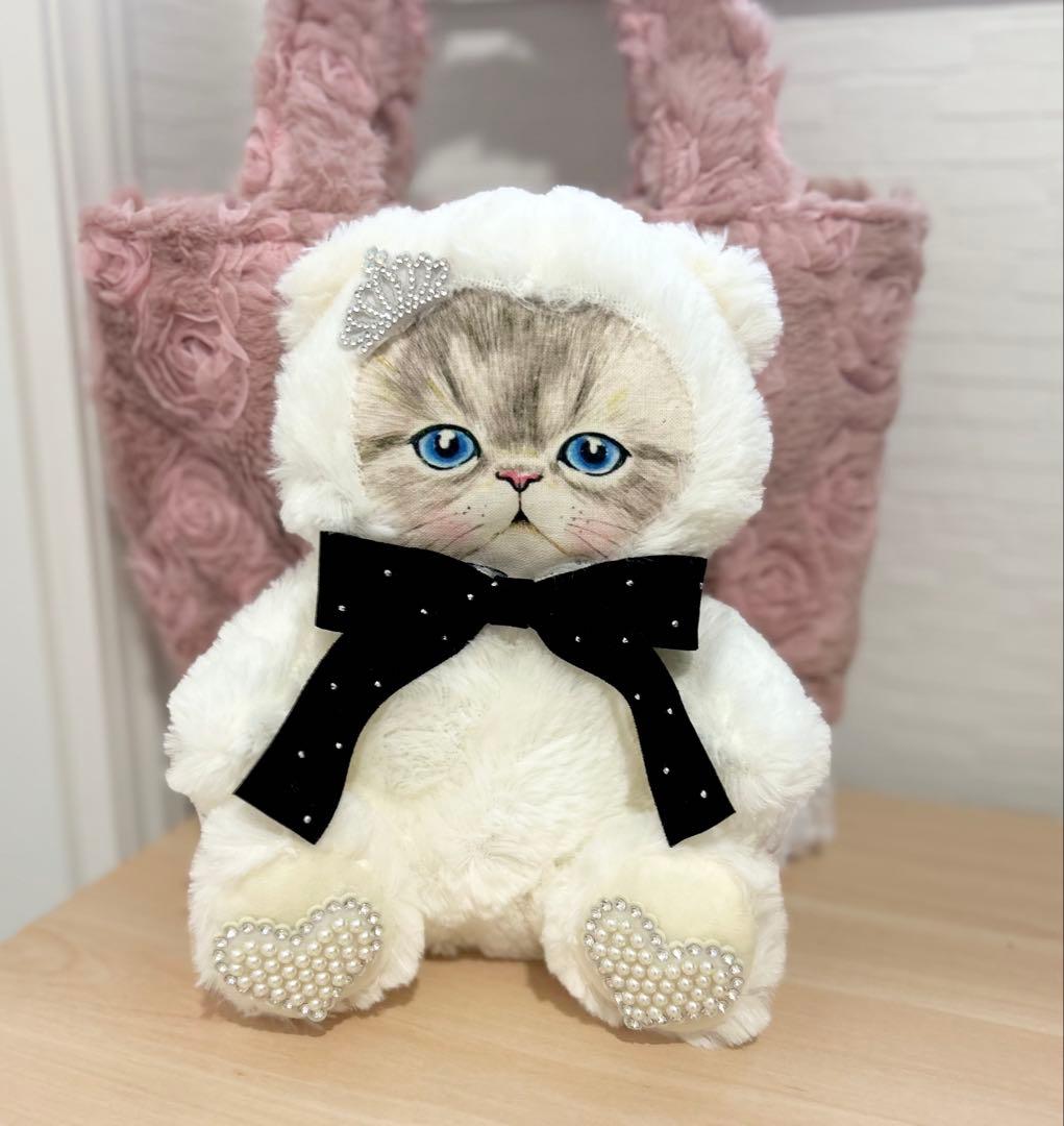 黒*こ様 コヤンイサムチョン ふわふわ プリンセス ルミちゃん トートバッグ