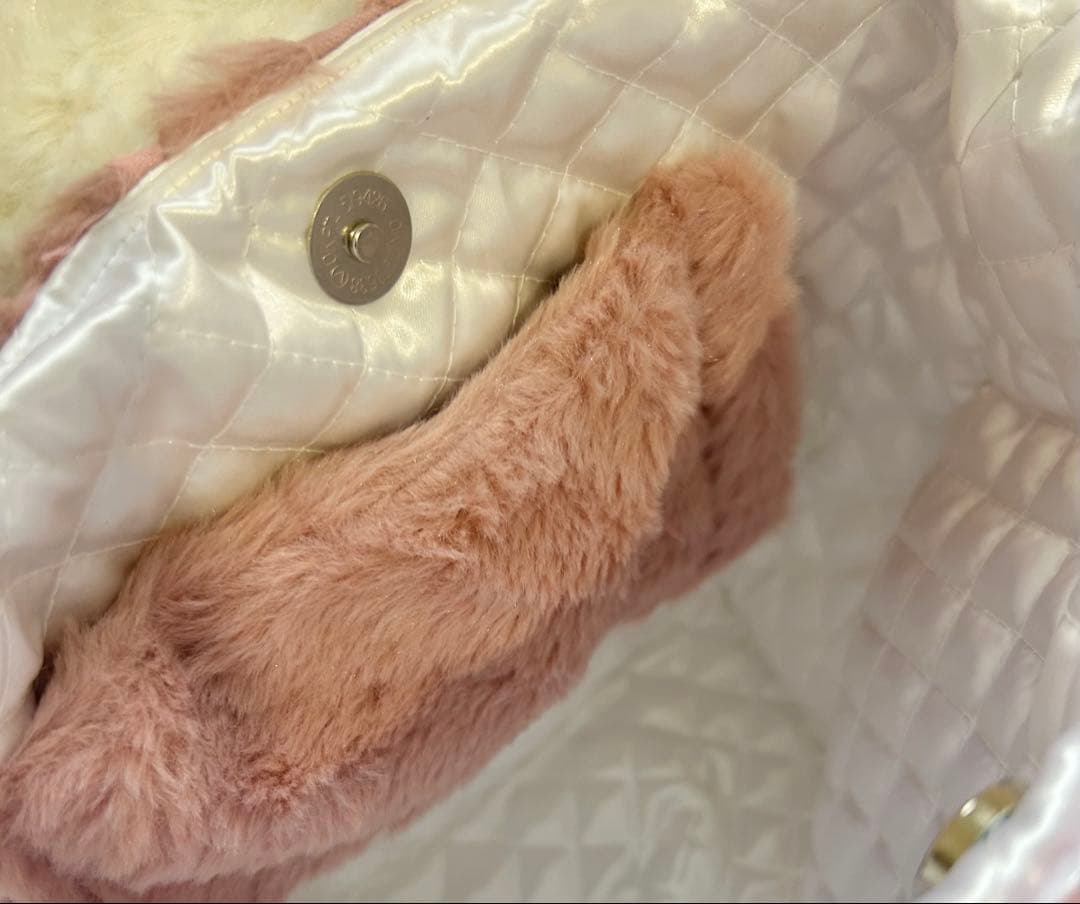 黒*こ様 コヤンイサムチョン ふわふわ プリンセス ルミちゃん トートバッグ