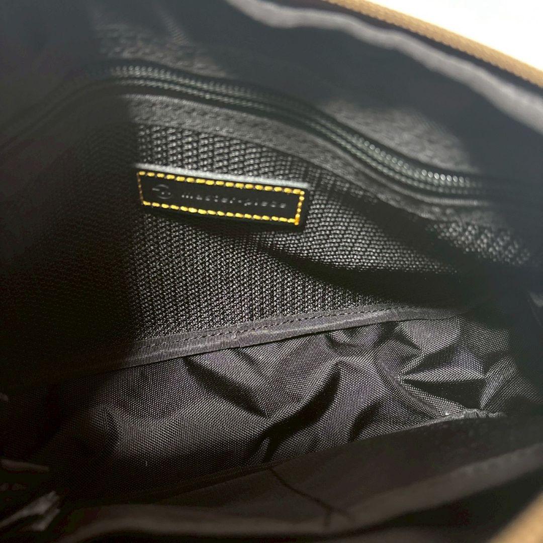 未使用に近い　マスターピース　link ショルダーバッグ　スクエア　ユニセックス