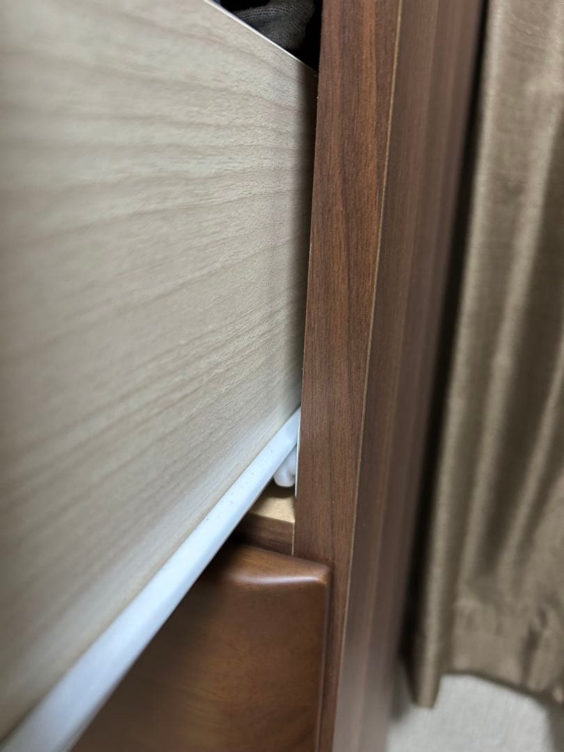 ブラウン木製チェスト タンス 引き出し