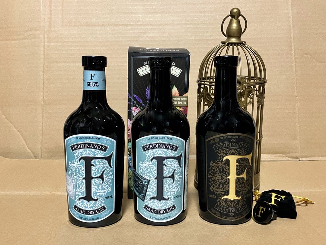 ★【限定 終売】フェルディナンズ ザール ジン 3本セット GIN