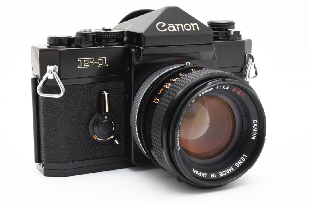 ■ 美品 ■ キャノン　Canon F-1 + 50mm F1.4 s.s.c.
