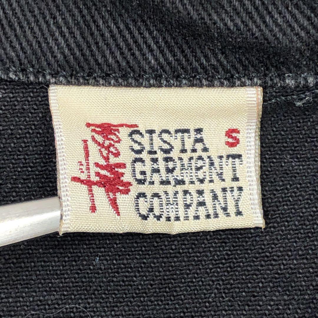 【レディース】90s stussy デニムジャケット オーストラリア製 黒 S