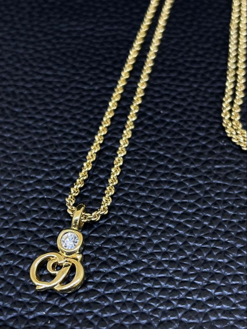 Christian Dior CDロゴ　ヴィンテージ　デザインネックレス