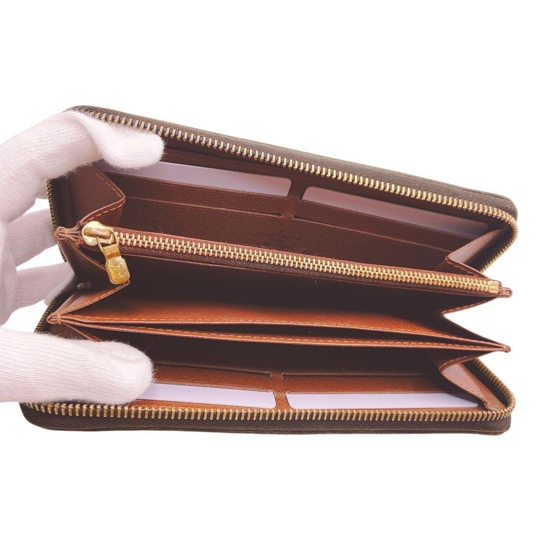 【美品】LOUIS VUITTON モノグラム ジッピーウォレット☆鑑定済みです