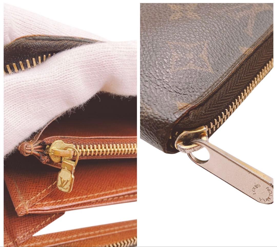 【美品】LOUIS VUITTON モノグラム ジッピーウォレット☆鑑定済みです