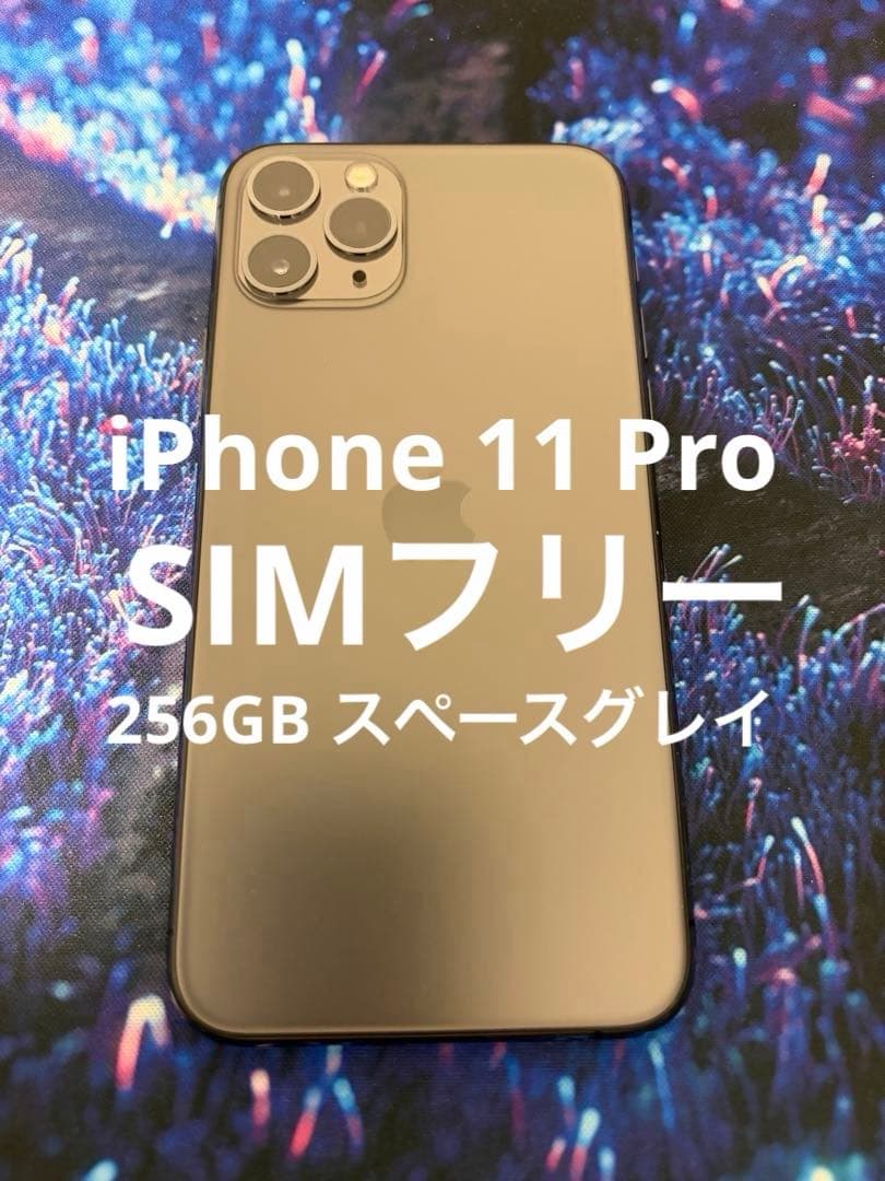 iPhone 11 Pro 256GB SIMフリー　スペースグレイ　本体のみ