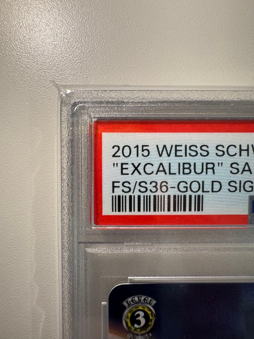 約束された勝利の剣　セイバー　SP PSA10 Fate アルトリア サイン