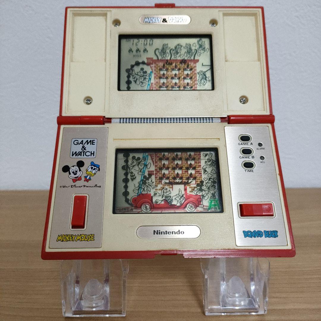 ゲーム＆ウォッチ　ミッキー＆ドナルド　任天堂　ニンテンドー　メンテナンス済み