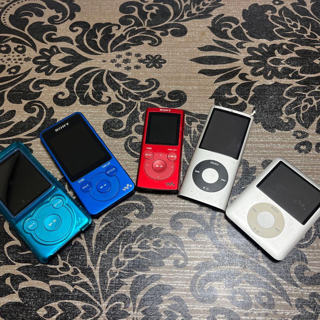 SONYなどポータブルプレーヤー 5台セット