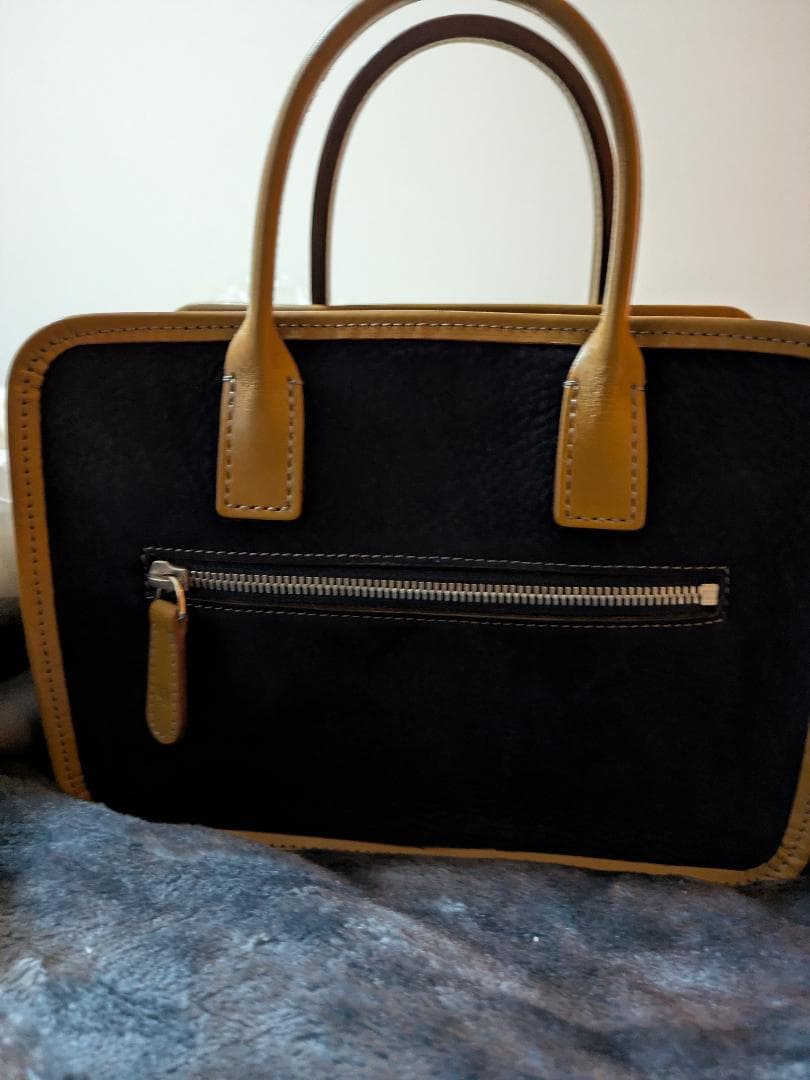 ココマイスター　COCOMEISTER　ダブルウッド・クラシカルミニボストン