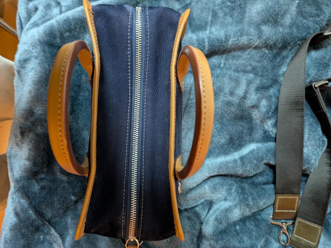 ココマイスター　COCOMEISTER　ダブルウッド・クラシカルミニボストン