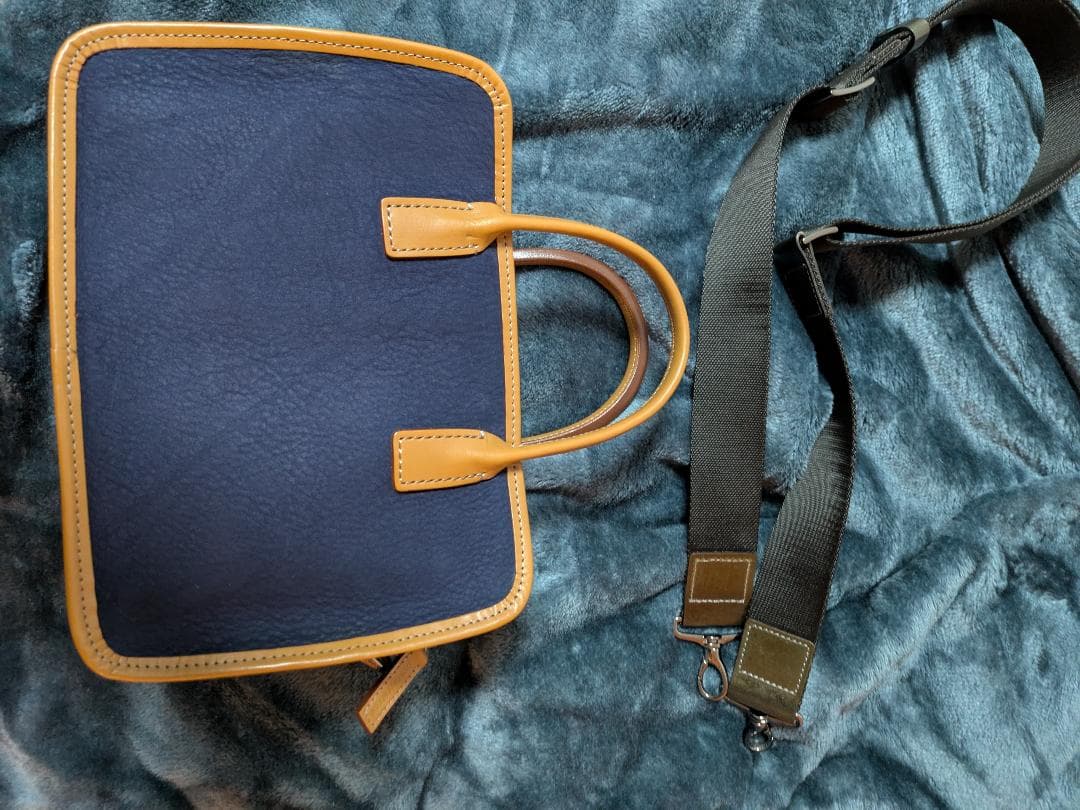 ココマイスター　COCOMEISTER　ダブルウッド・クラシカルミニボストン