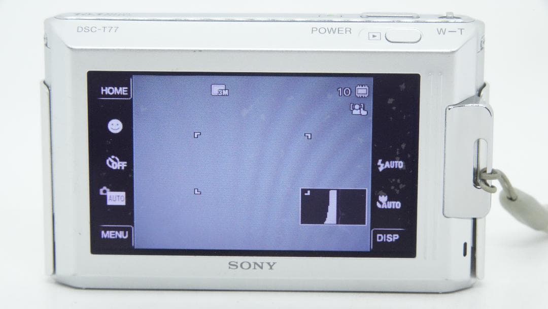 【A3238】 SONY Cyber-shot DSC-T77 シルバー ソニー
