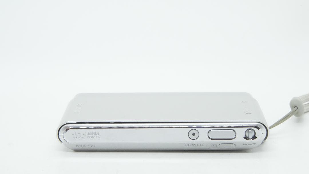 【A3238】 SONY Cyber-shot DSC-T77 シルバー ソニー