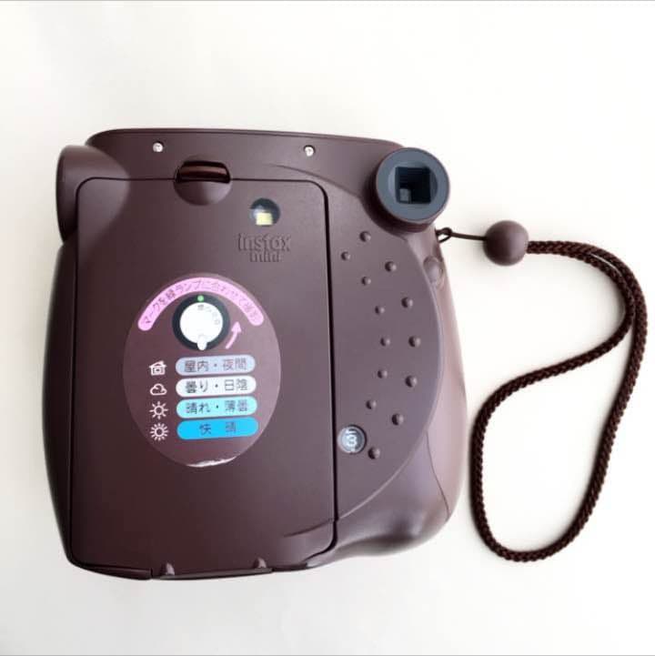 チェキ 本体 チョコレート色