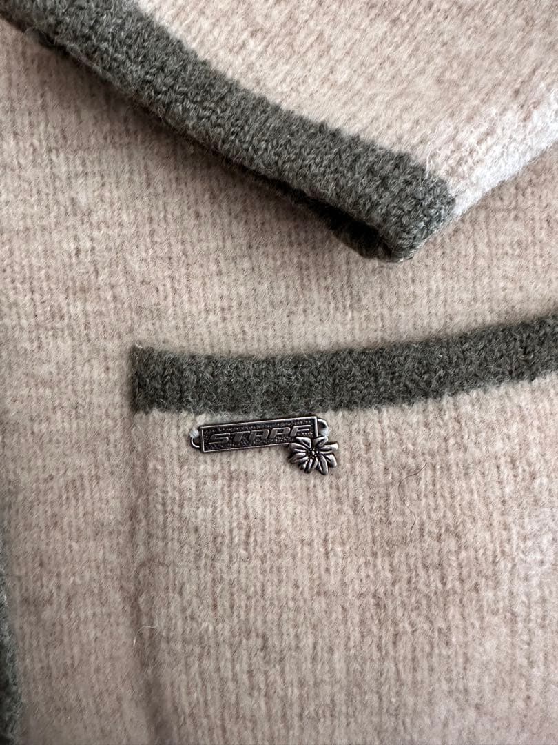 STAPF シュタップ　チロリアンジャケット　ニットカーデ