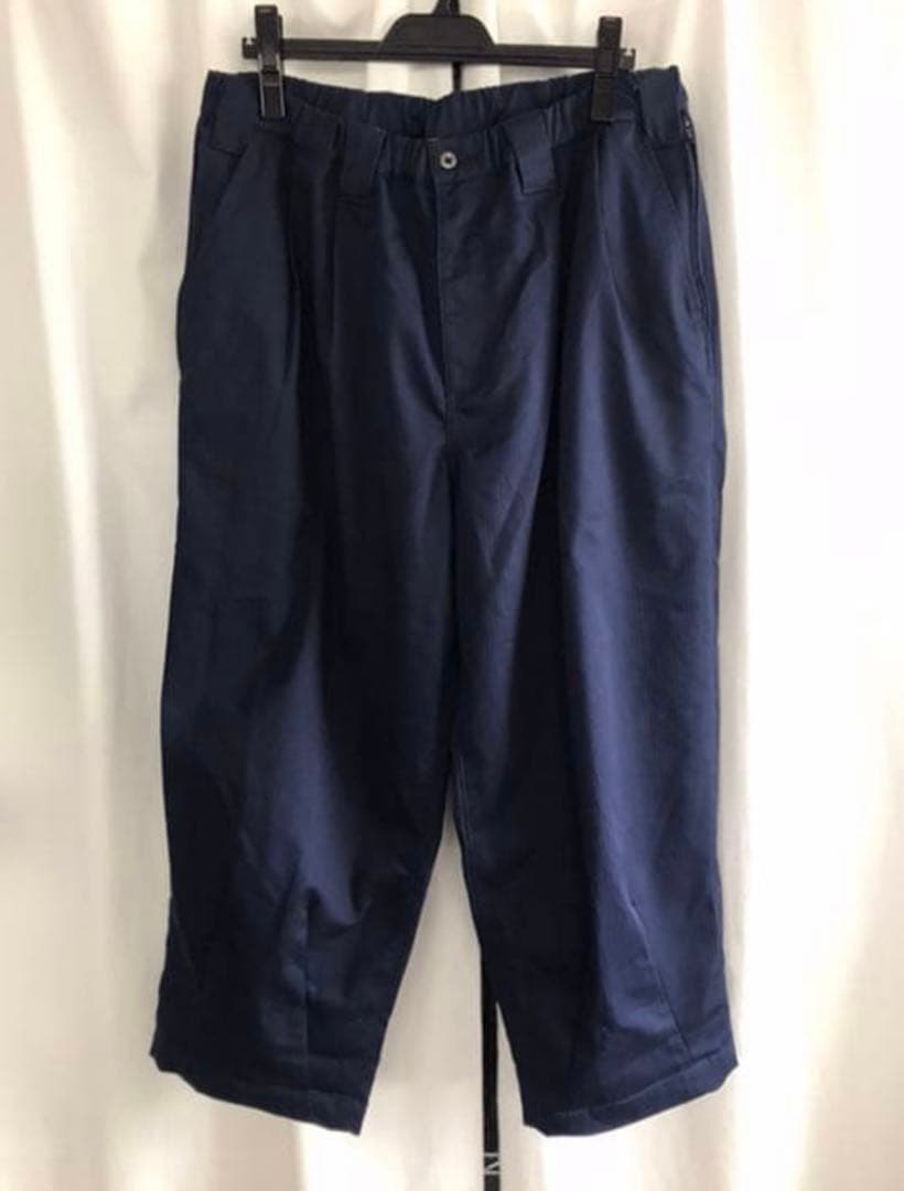 TBPR ネイビー ストレートパンツ L