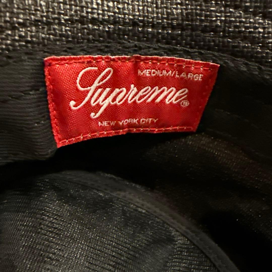 supreme raffia crusher ラフィアクラッシャー　ブラックML