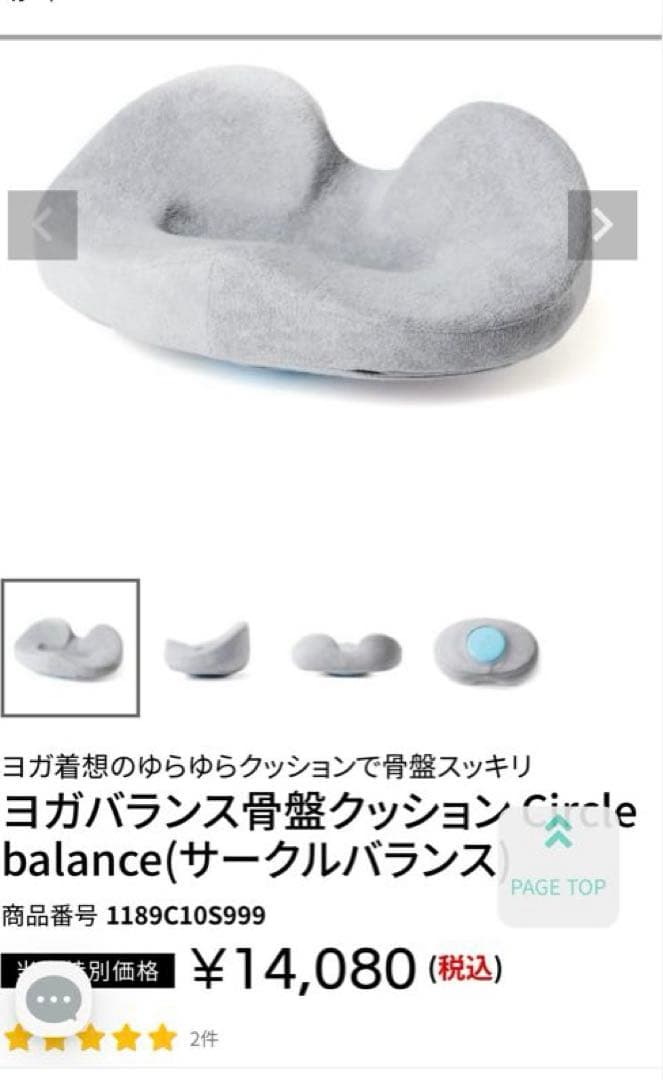 ヨガバランス骨盤クッション