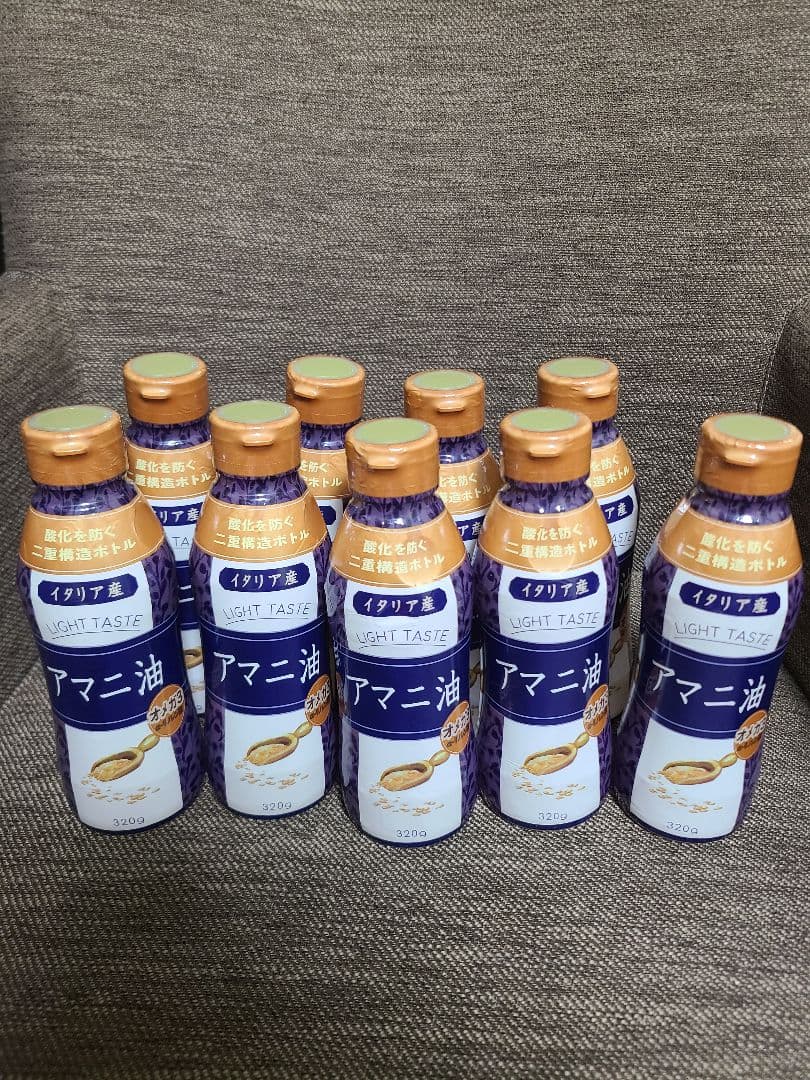 フラットクラフト アマニ油 320g × 9本セット