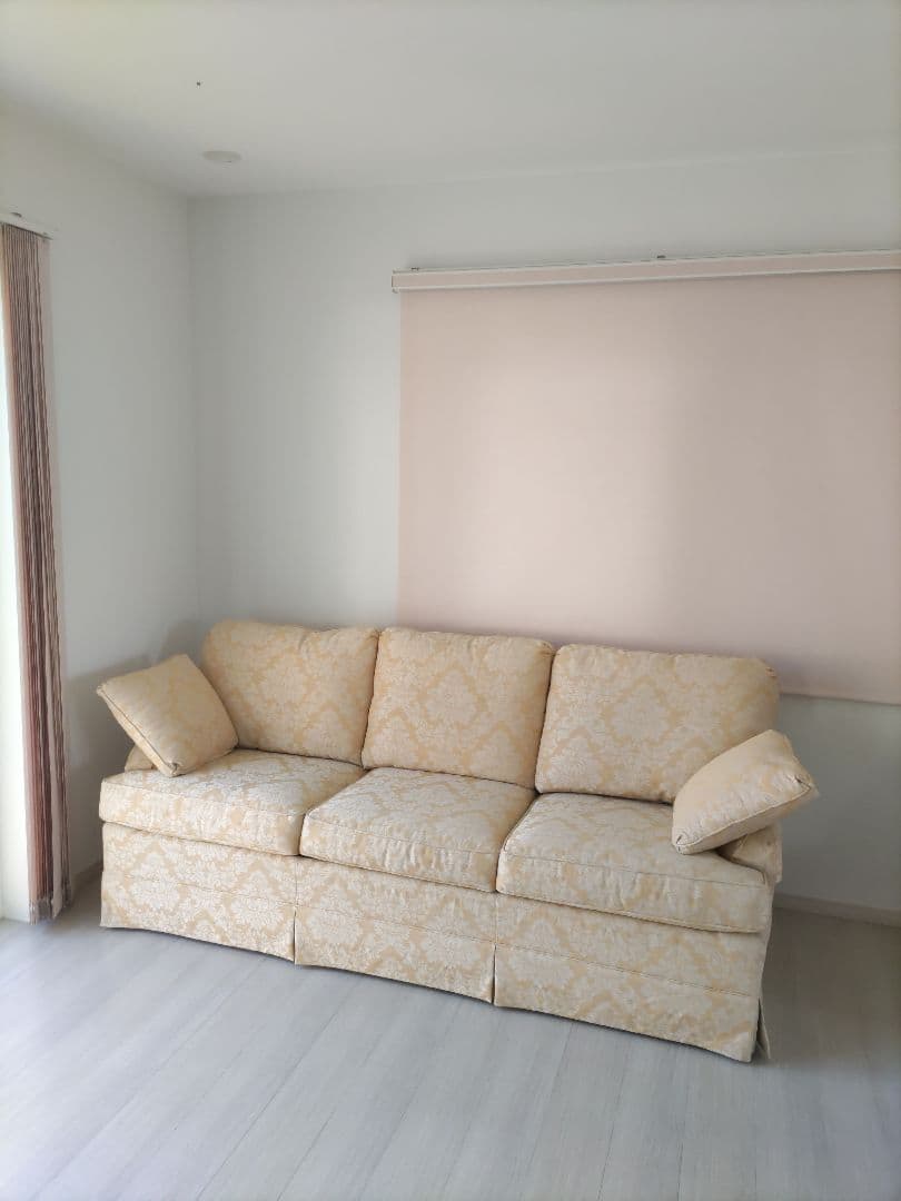 極美品トーマスビルソファベッド 3人掛け マットレス付