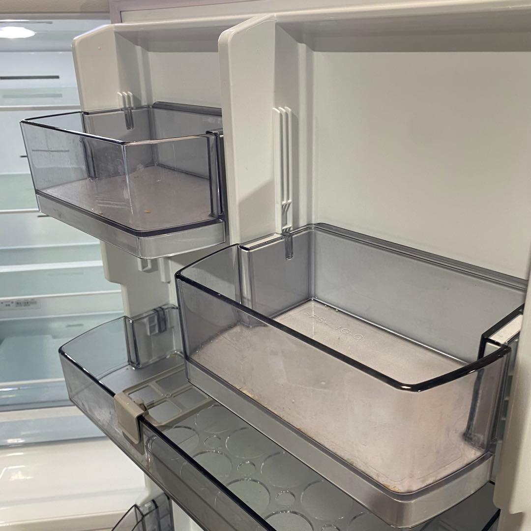 ▲AGO　TOSHIBA 356Lノンフロン冷凍冷蔵庫