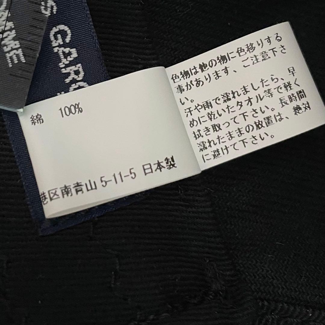 24AW COMME des GARCONS HOMME Cap ロゴ キャップ