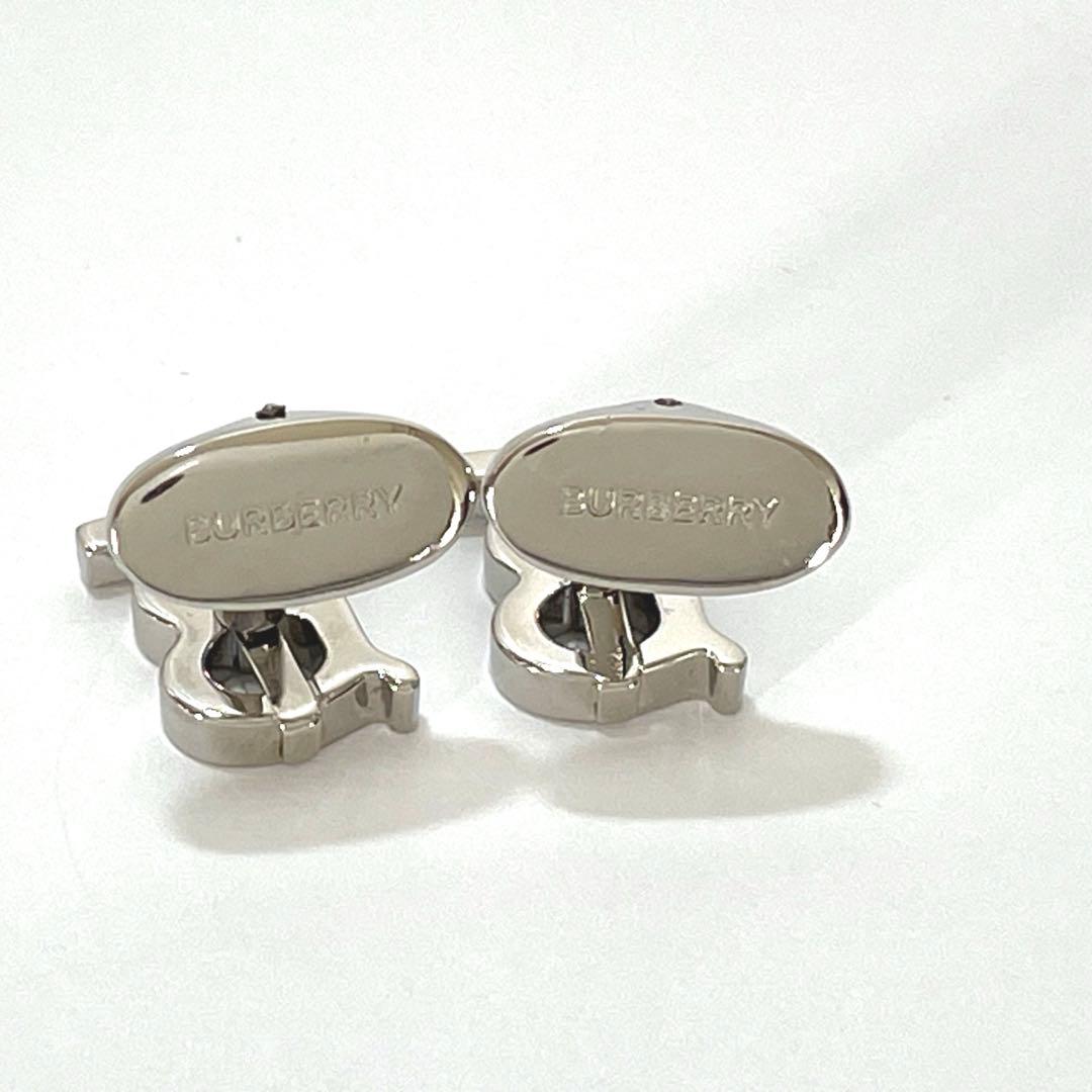 【超美品】 バーバリー BURBERRY カフス TBラインCAFF LINK