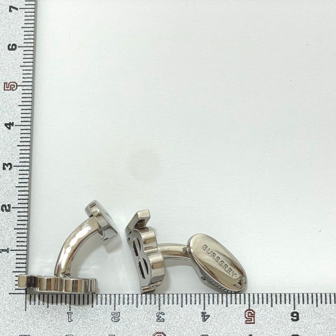 【超美品】 バーバリー BURBERRY カフス TBラインCAFF LINK