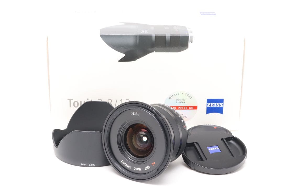 美品 CarlZeiss Touit 12mm Xマウント フジフィルム