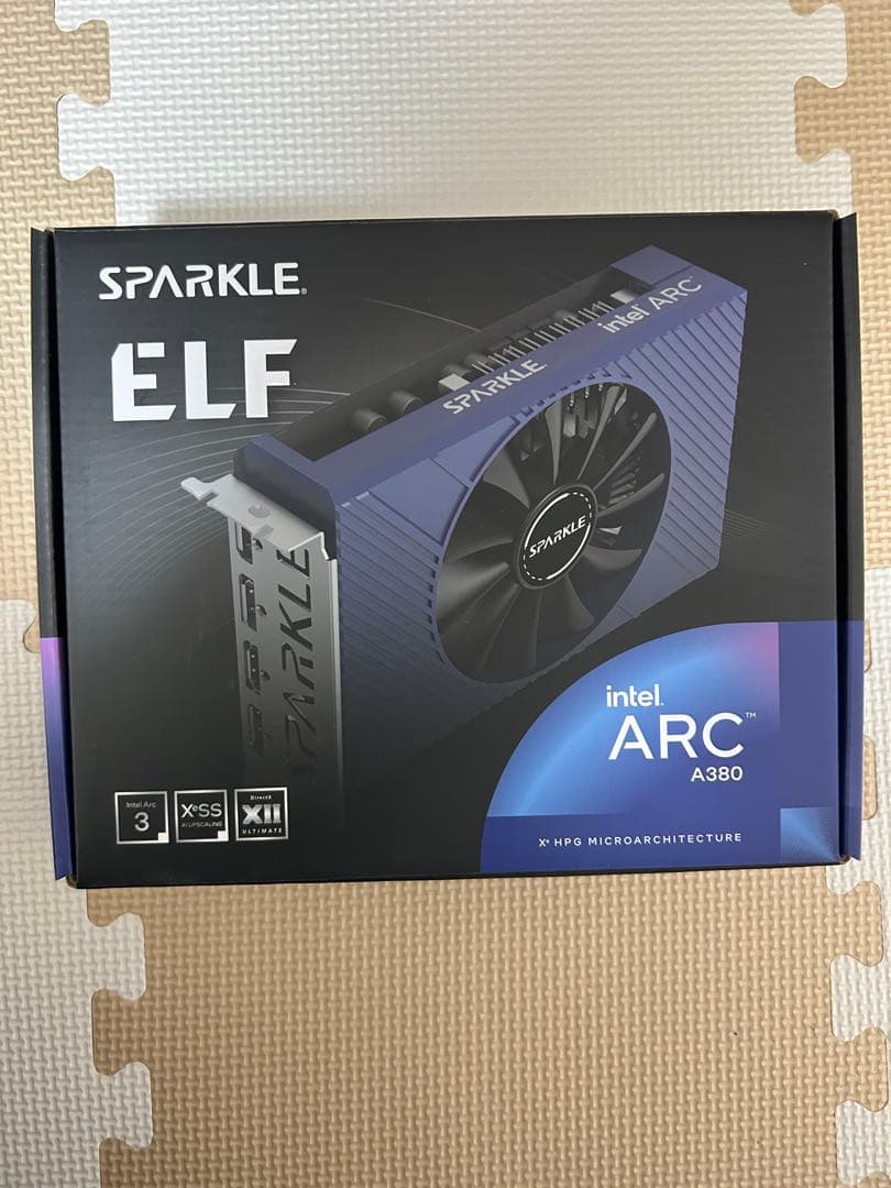 【使用極少】SPARKLE Intel Arc A380 ELF 6GB