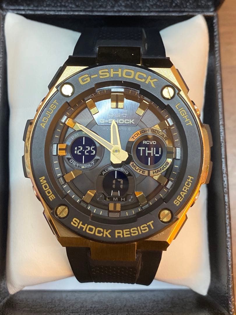 【お得品】G-SHOCK GST-W100G 1AJF ゴールド電波ソーラー