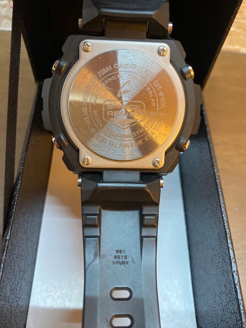 【お得品】G-SHOCK GST-W100G 1AJF ゴールド電波ソーラー