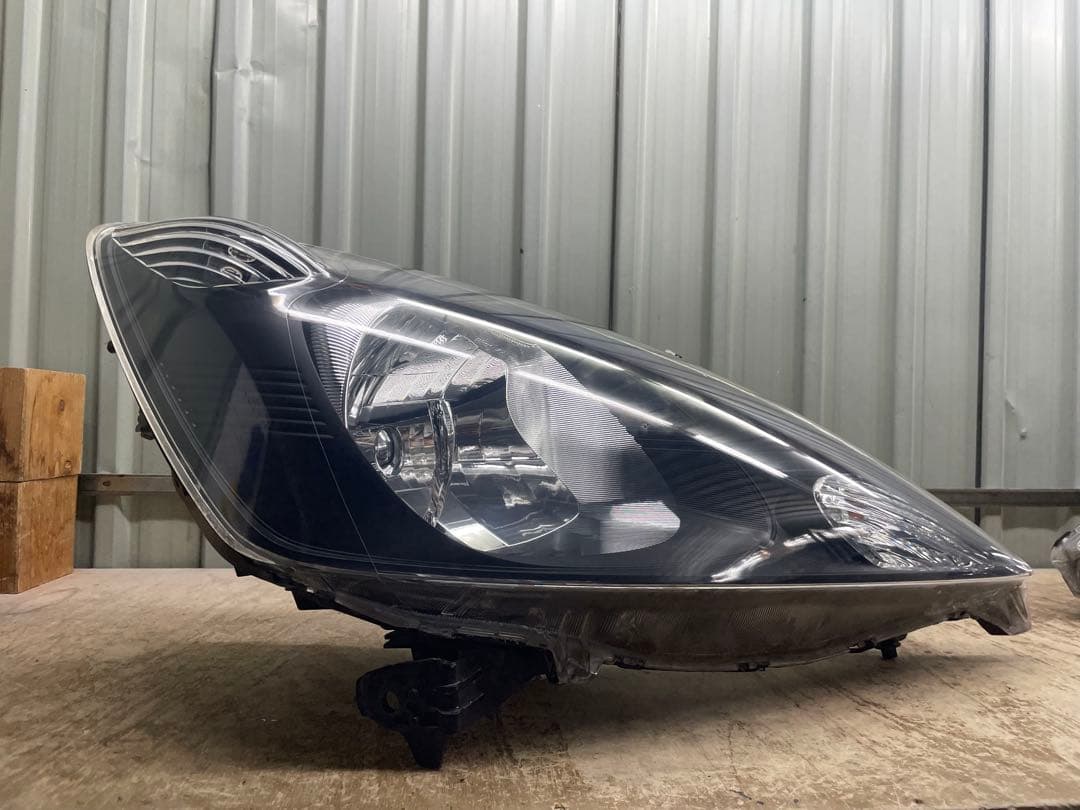 ★ コーティング 済み GEフィット 純正 HID ヘッドライト ブラック 加工