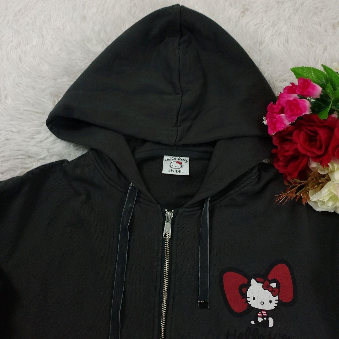 【激レア】スナイデル ハローキティ コラボパーカー Fサイズ 両面プリント