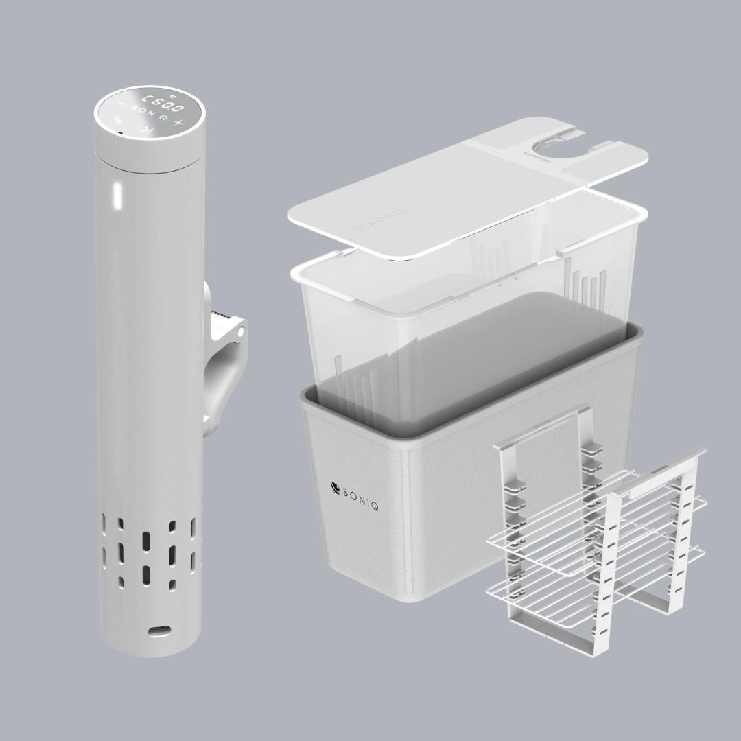 【最新モデル】【美品】BONIQ 3.0 スターターセット ホワイト 低温調理器
