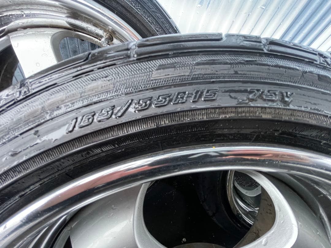 ワーク マイスター？S1風2P グッドイヤータイヤ6.5J+38 15インチ