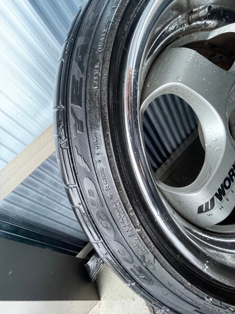 ワーク マイスター？S1風2P グッドイヤータイヤ6.5J+38 15インチ