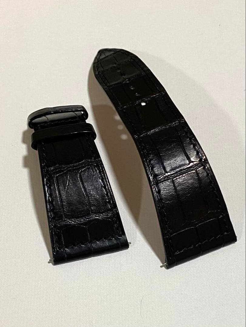 26mm フランクミュラー 純正 ブラックメタリック ストラップ ベルト