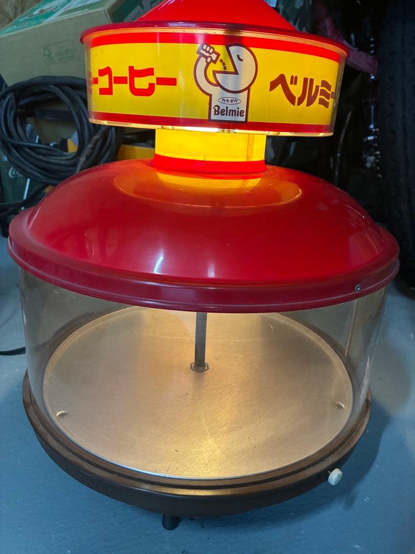 ベルミー コーヒーロースター 赤　レトロ