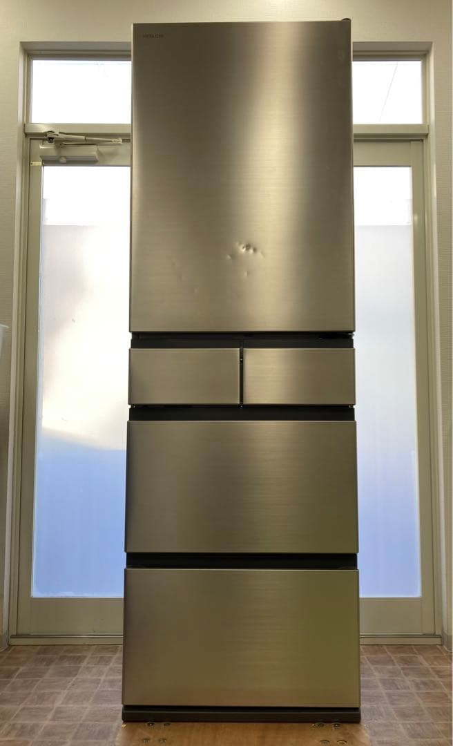 日立ノンフロン冷凍冷蔵庫　R-HWS47S 470L 23年製　HITACHI