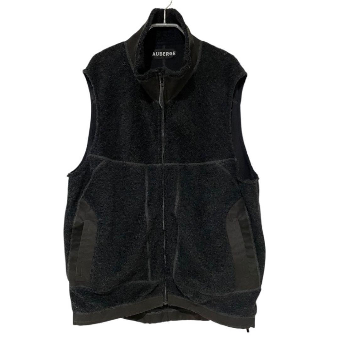 AUBERGE BIBURY フリース ベスト グリーン 44